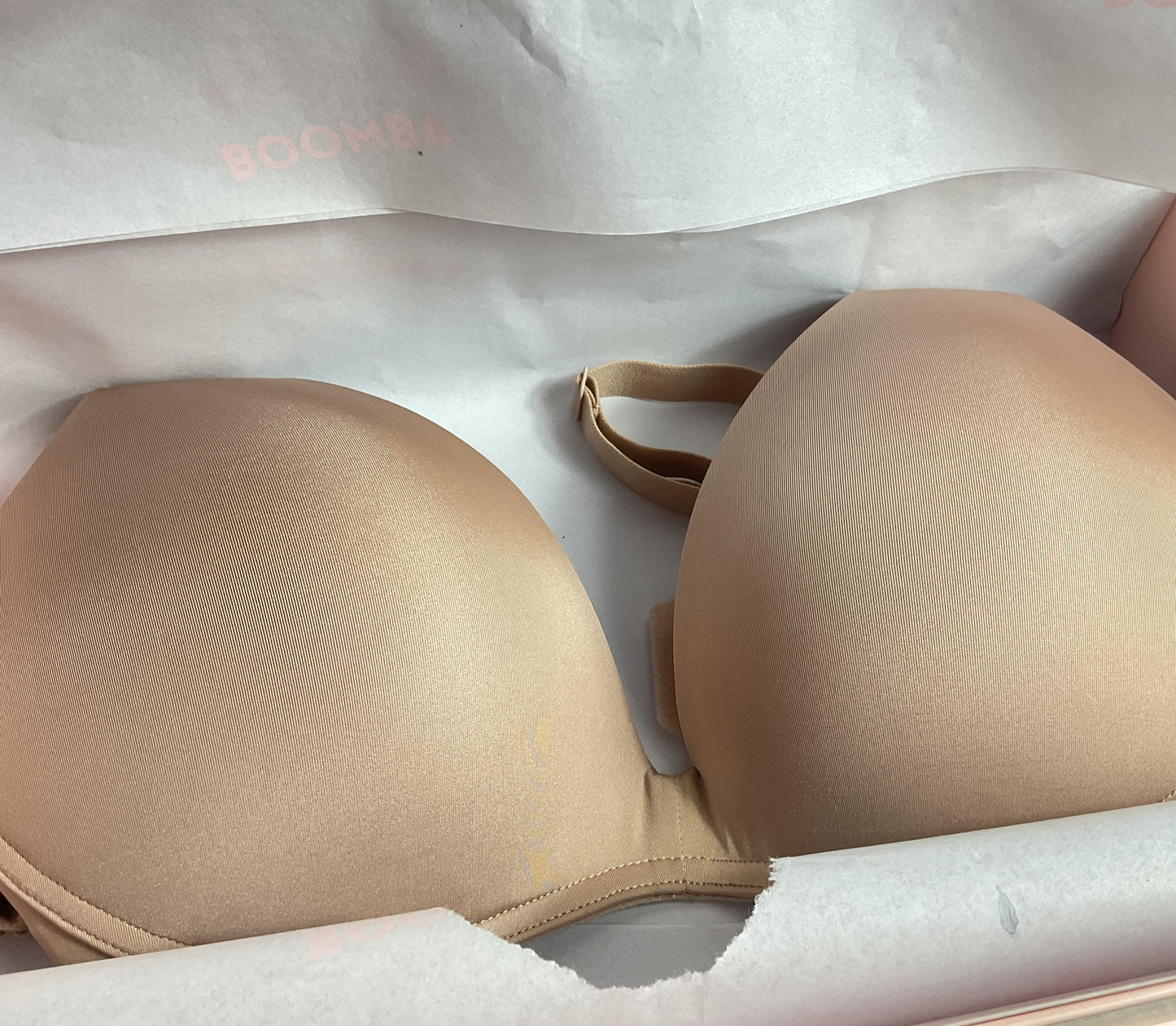 Boomba Everyday Lightly Padded Bra Beige 32D