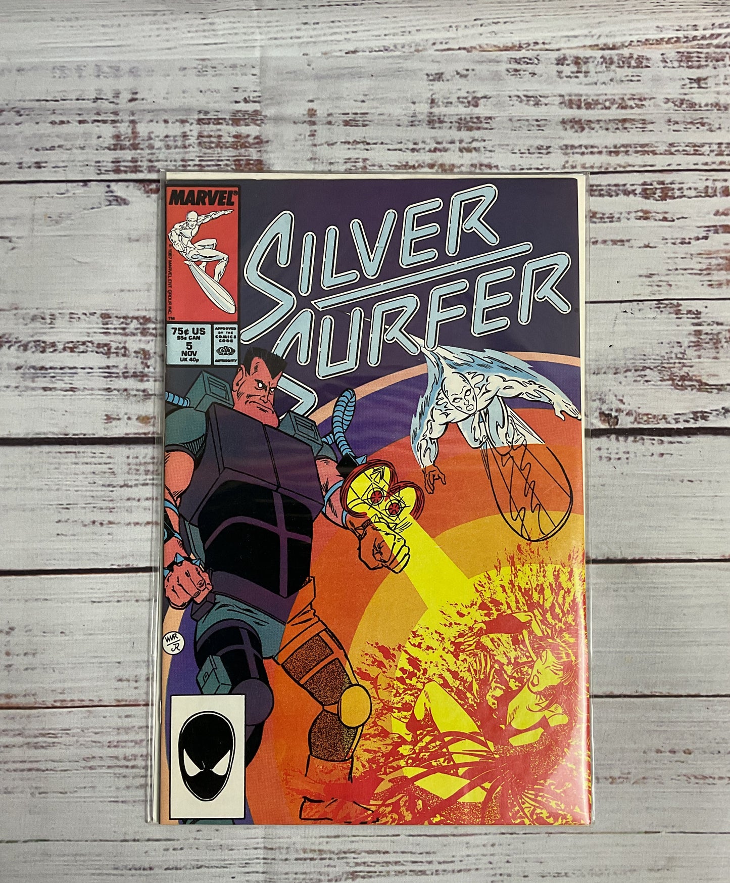 NEAR MINT Marvel LOT of 10 1987-1988 Silver Surfer Comic Books