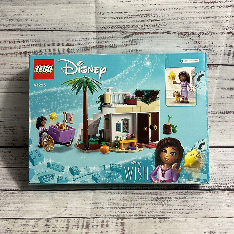 2 Lego x Disney Wish Building Sets City Of Rosas 43223 & Asha's Cottage 43231
