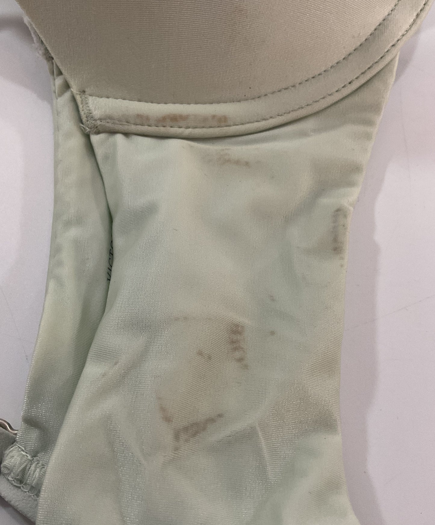 Victoria's Secret Demi Uplift Women's Green Nylon Blend Bra Size 32C