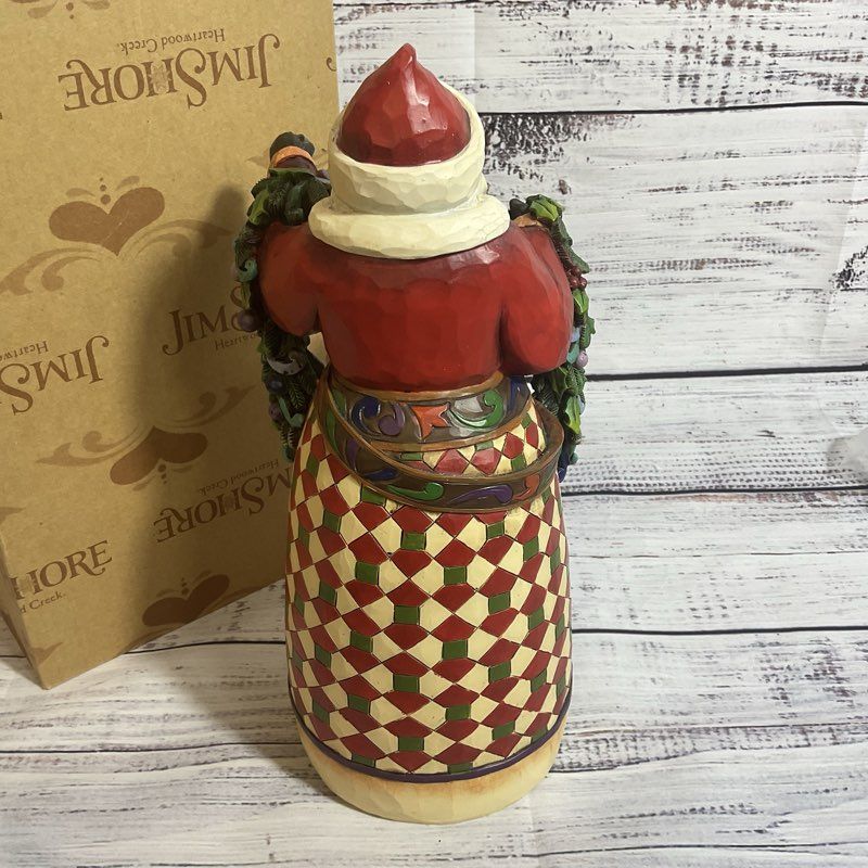 VTG. JIM SHORE "Deck The Halls with Boughs of Holly" Figurine