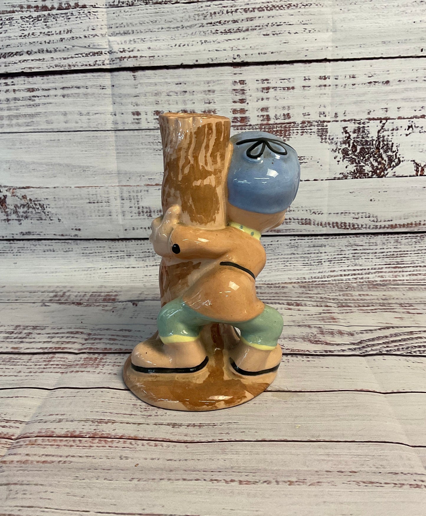 Evan K. Shaw Ceramic Elmer Fudd Figurine Vase