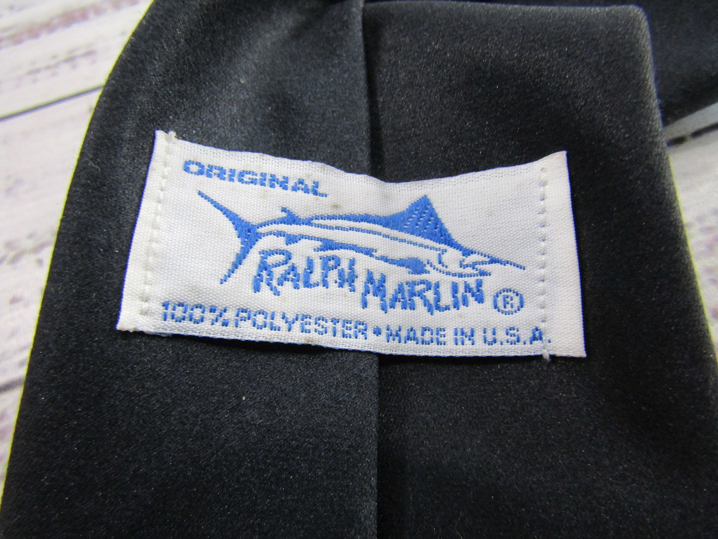 Vintage Ralph Marlin Abbott & Costello Novelty Tie