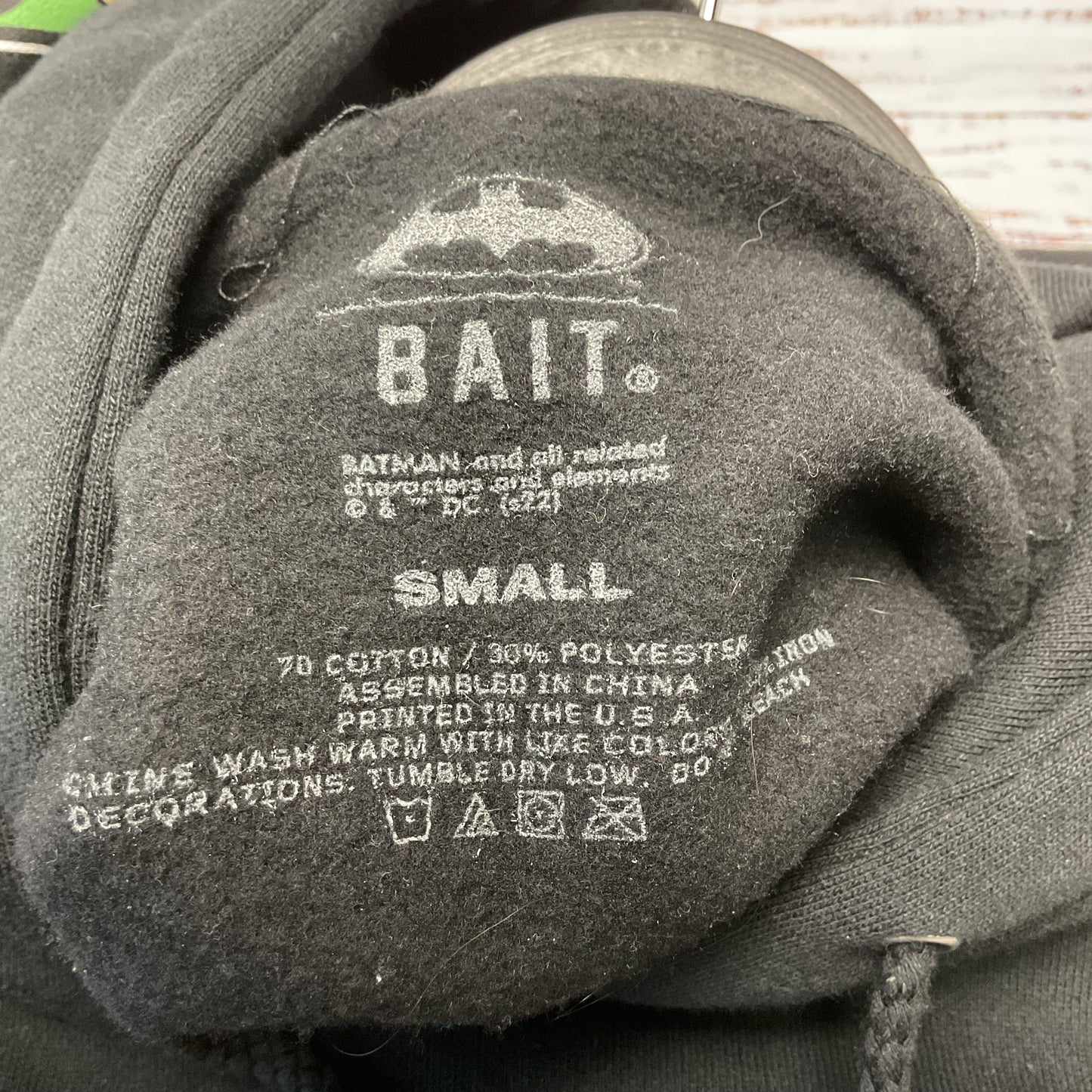 Bait X DC Comics Batman Three Jockers Pullover Jacket Size S