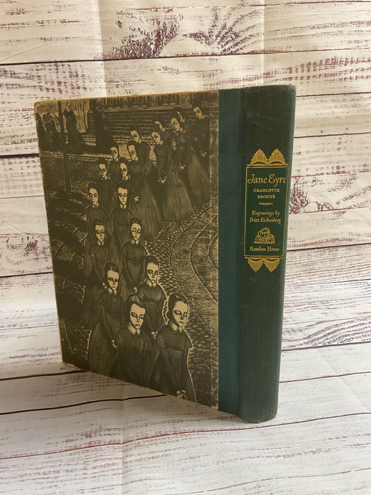 Jane Eyre By Charlotte Bronte Book Random House 1943 Fritz Eichenberg