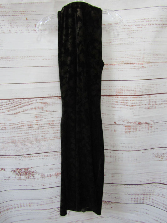Elie Tahari Belecia Women's Black Velvet Cocktail Evening Dress Size L