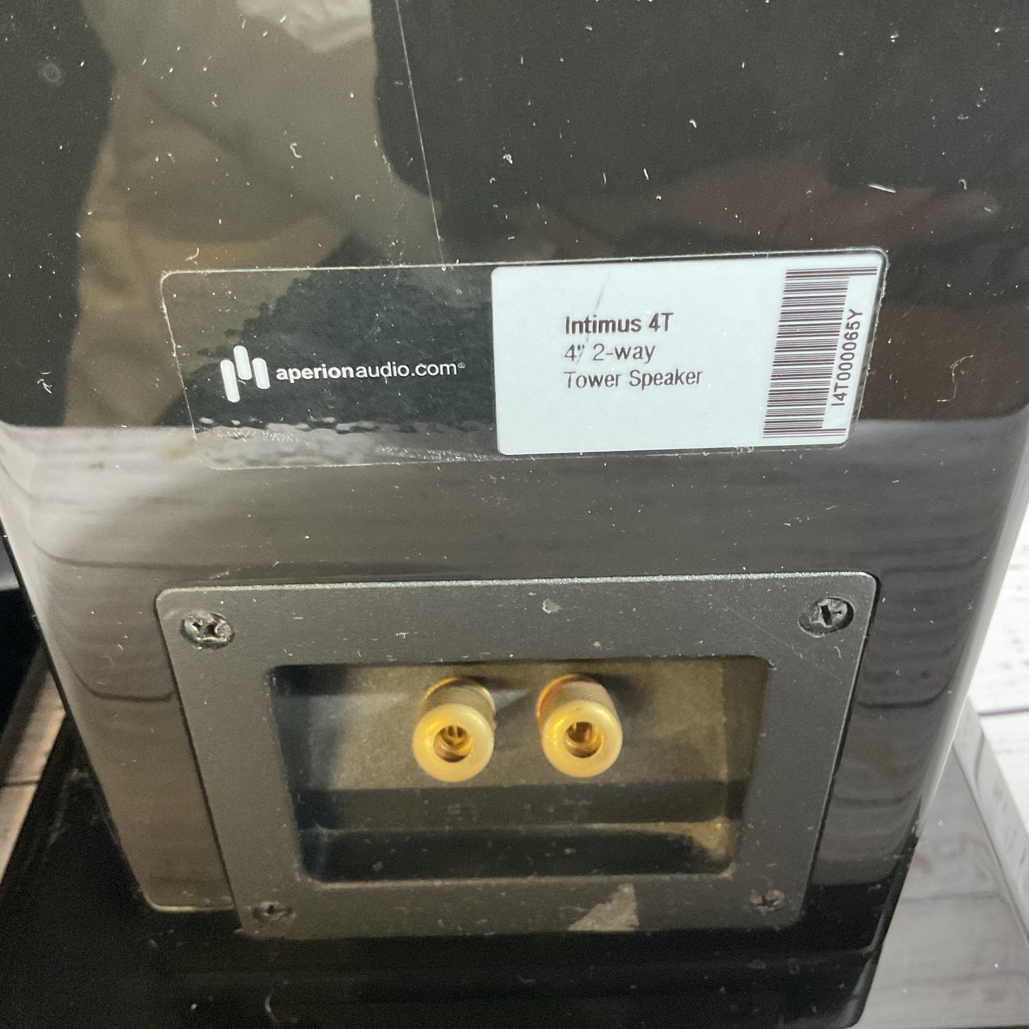 APERION AUDIO Intimus 4T 4" 2-Way Tower Speakers- WORKS GREAT!!!!!