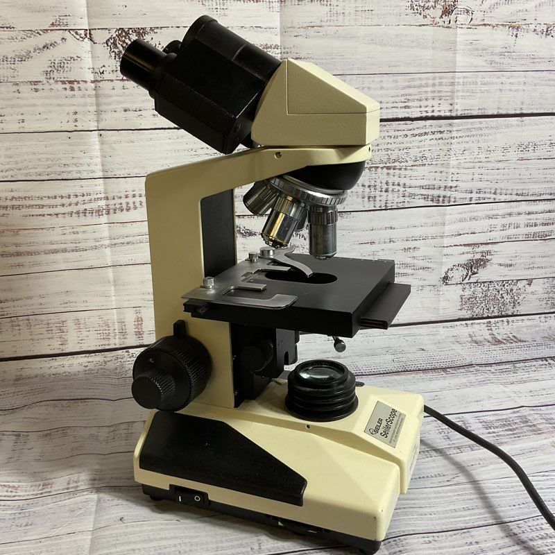 SEILER INDUSTRIES SeilerScope Compound Microscope- NEEDS BULB/FUSE (AS-IS)