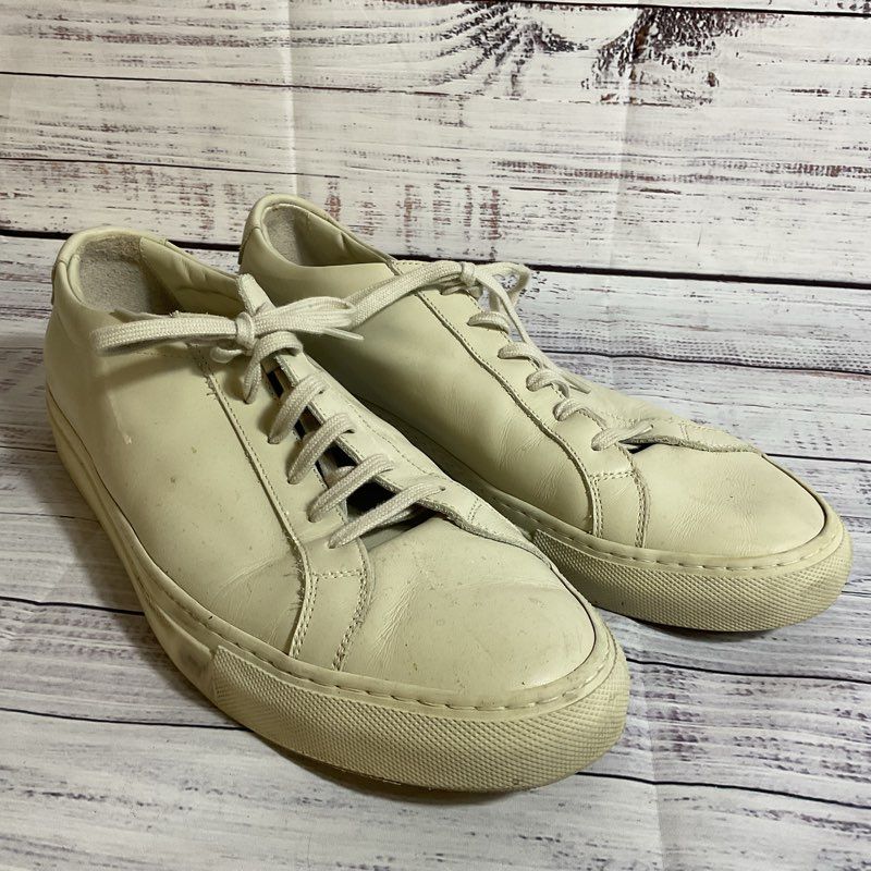COMMON PROJECTS Italy Men's Off White Sneakers- SZ 45