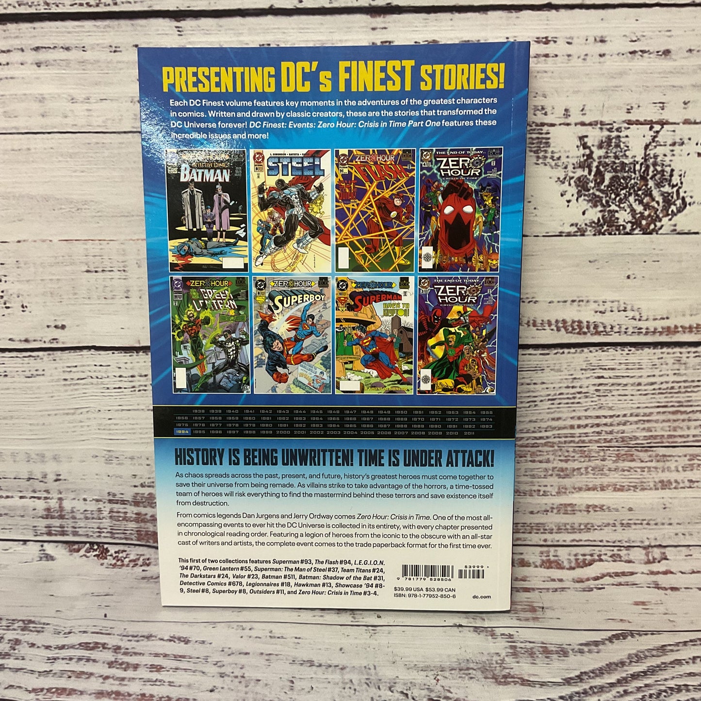 DC Comics DC Finest: Events: Zero Hour Part 1 By Dan Jurgens