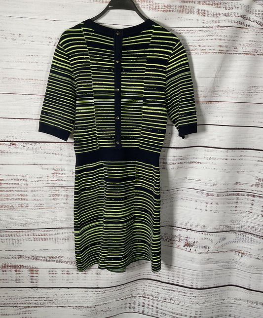 Women's A.L.C. Green & Black Knit Dress Size M