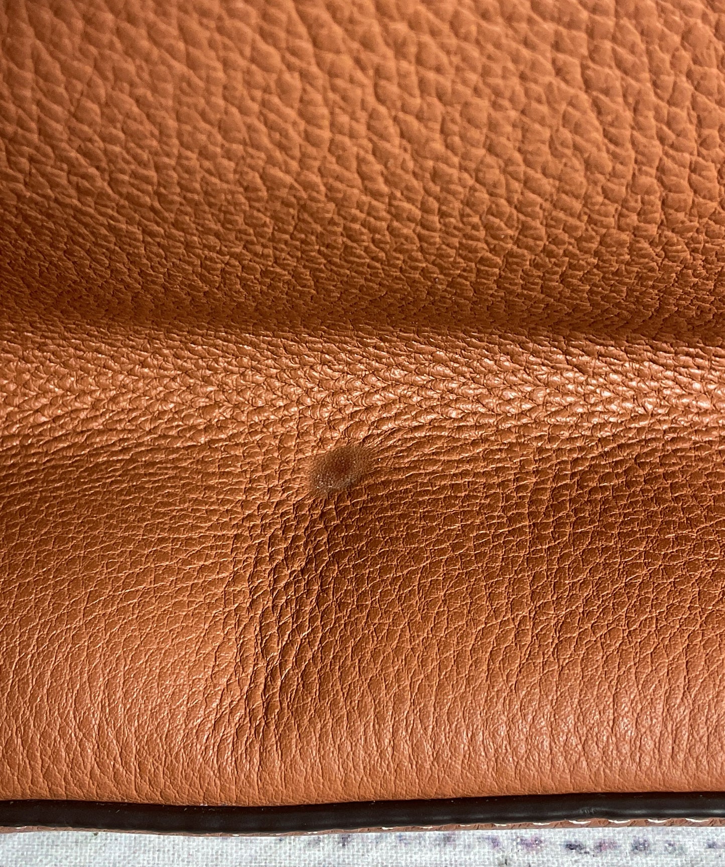 Tory Burch Half-Moon Straw Tote Bag Brown