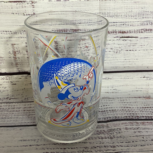 DISNEY 25th Anniversary Mickey Mouse "Remember The Magic" Tumbler Glass