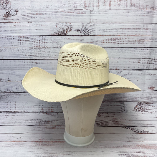 Cody James Bangora Straw Cowboy Hat - Size 7 1/4