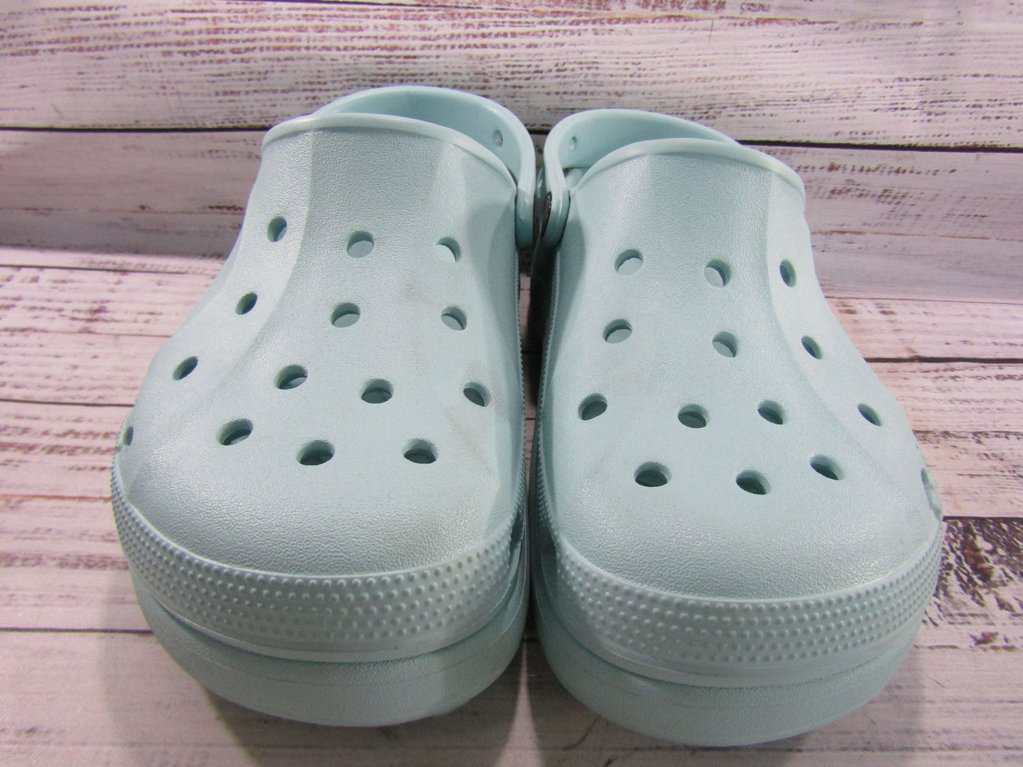 Crocs Baya Women's Pure Water Blue Sandals Size 9