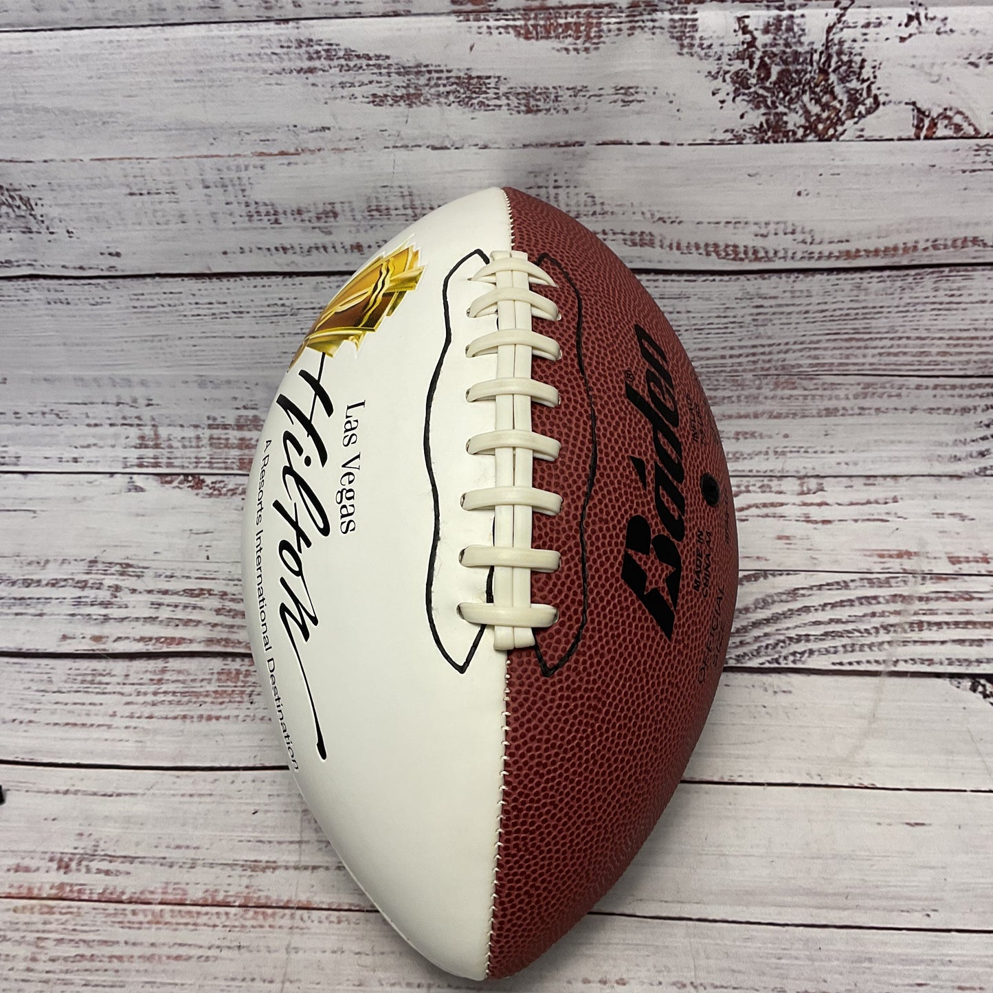 Signed Autographed Football Billy Sims James Lofton Mike Douglass Rocket Ismail
