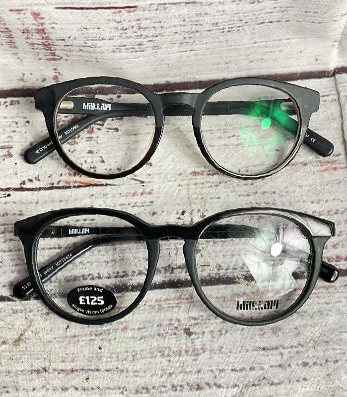 ill.i Optics by Will.i.am Set of 2 30715424 30715462 Round Eyeglass Frames Multi