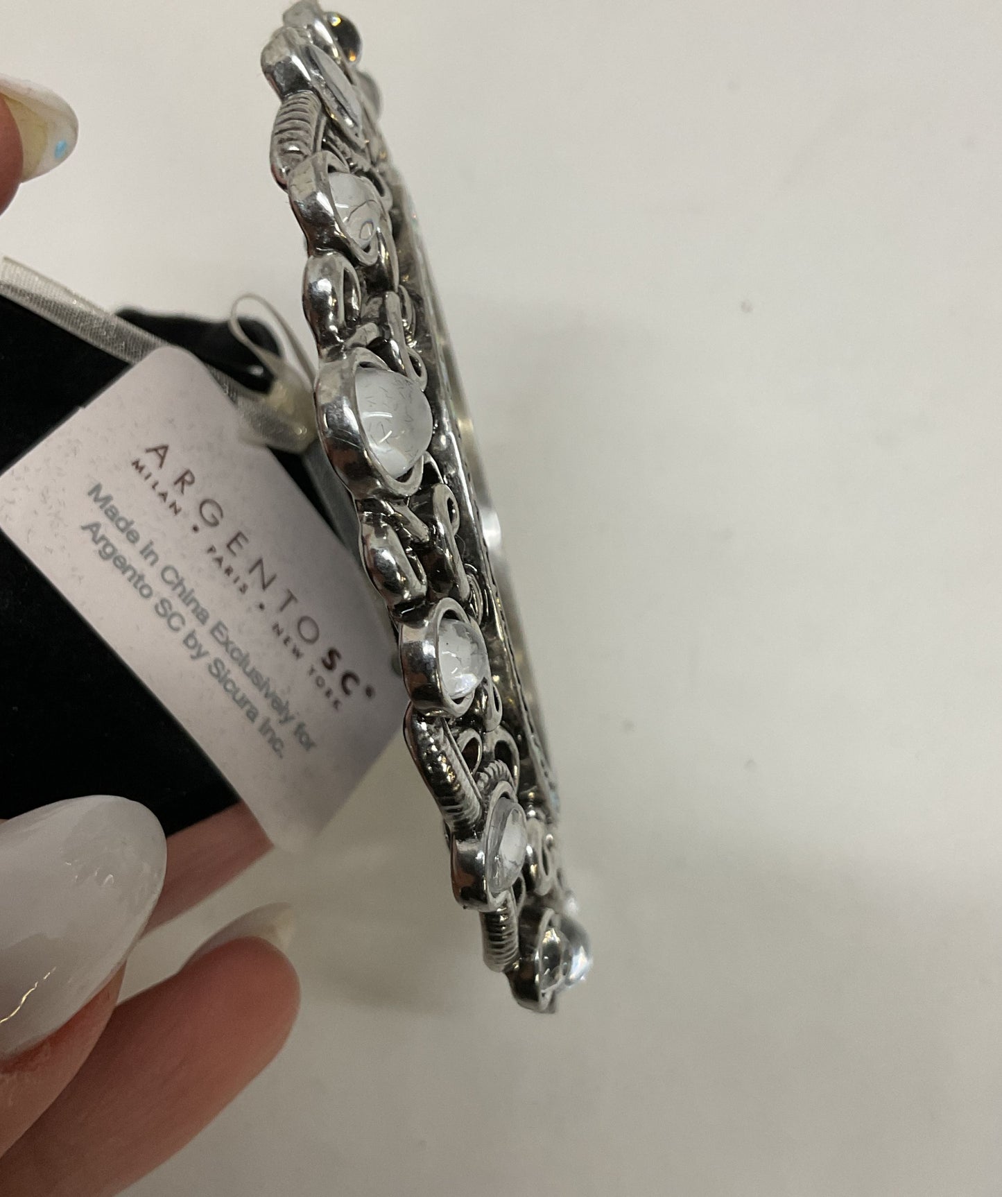 Swarovski Ornament Picture Frame 2x2"