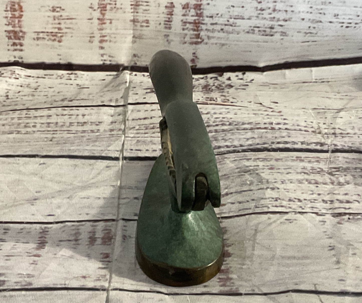 Vintage Table Top Made in Israel Nutcracker Brass