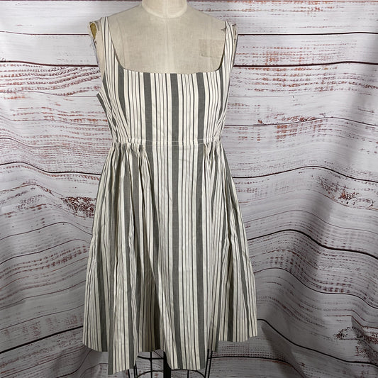 NWT REBECCA TAYLOR Women's Empire Striped Tank Dress- SZ 10