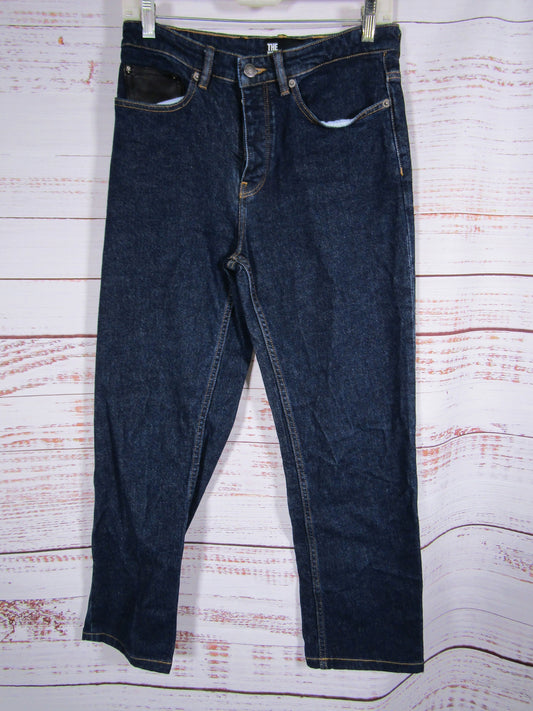 The Kooples Men's Dark Blue Denim Cotton Blend Jeans Size 28 x 26