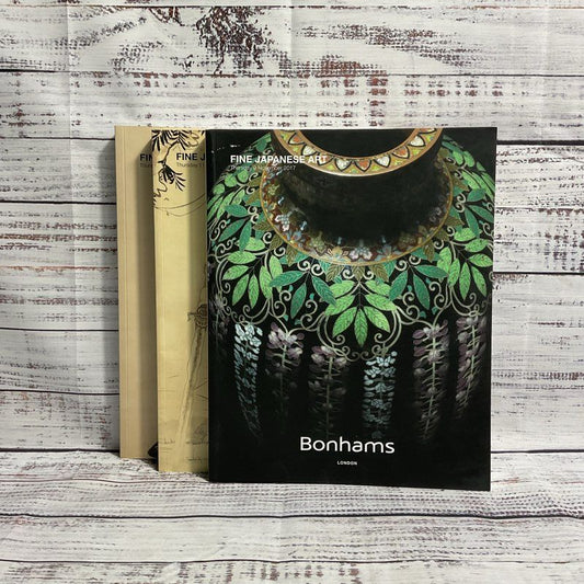 Lot of 3 Bonham Fine Japanese Art Auction Catalogues (11/16, 5/17, 11/17)