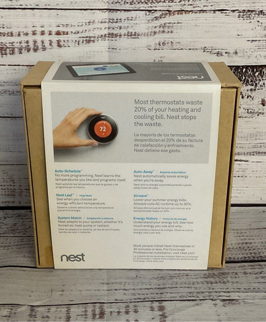 Nest Smart Learning 2ND Generation Thermostat
