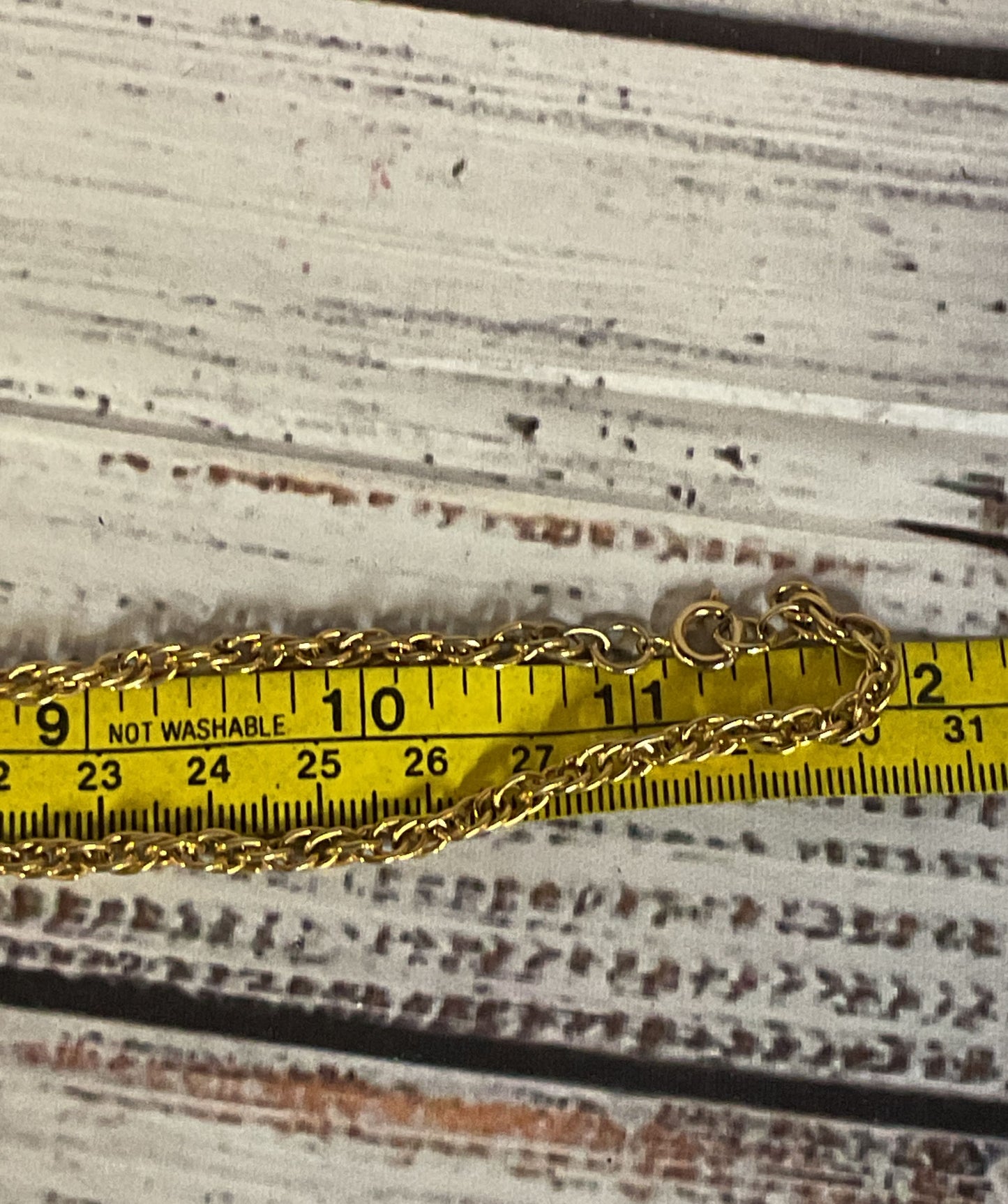 1973 Israel IX Maccabiah Gold Tone Vintage Necklace