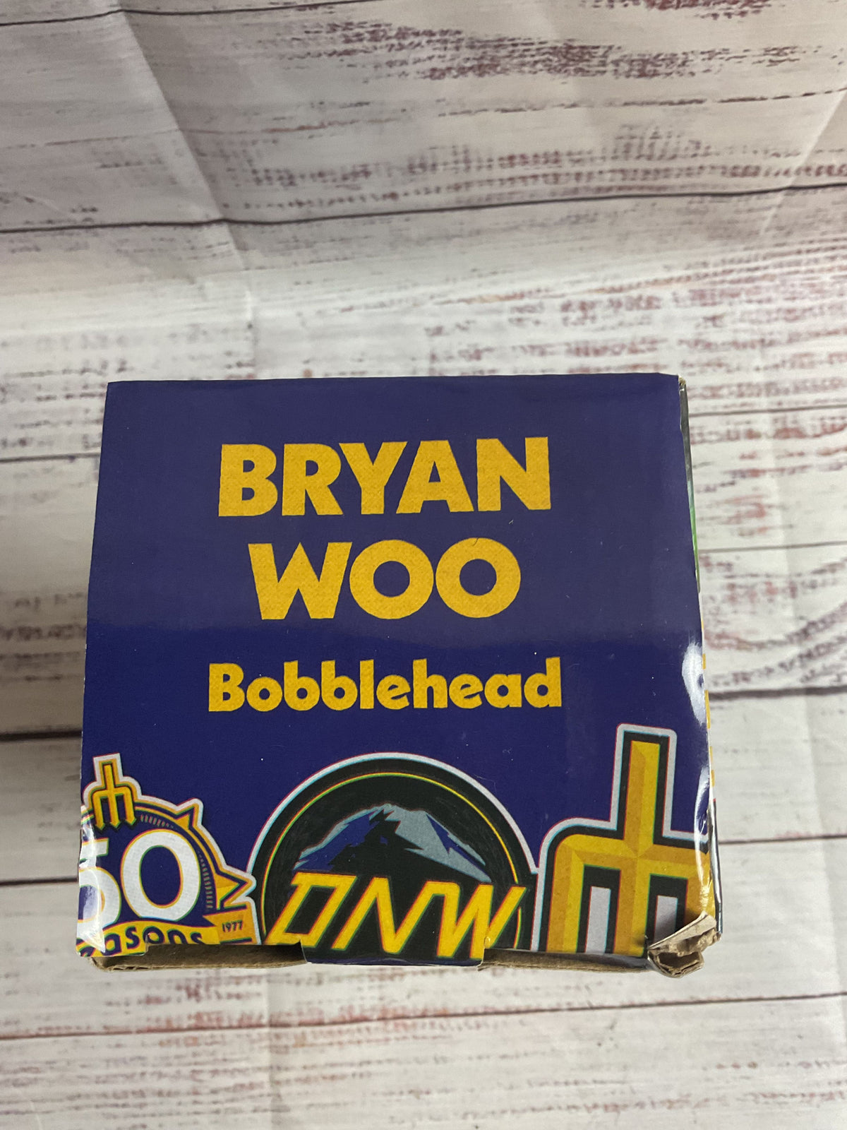 Bryan Woo Mariners Bobblehead In Box