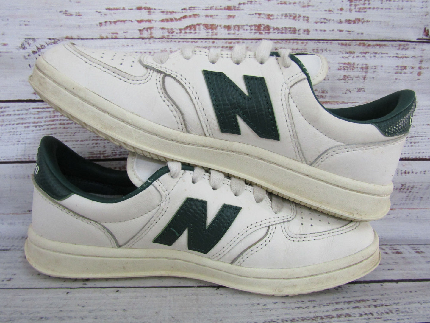 New Balance Aime Leon Dore T500 Women's White Leather Low Top Sneakers CT500AC1