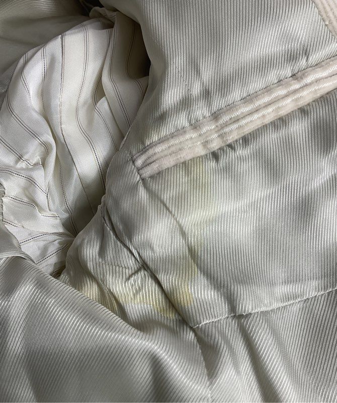 Stella McCartney Ribbed Cotton Blend Single Button Jacket Ivory 40