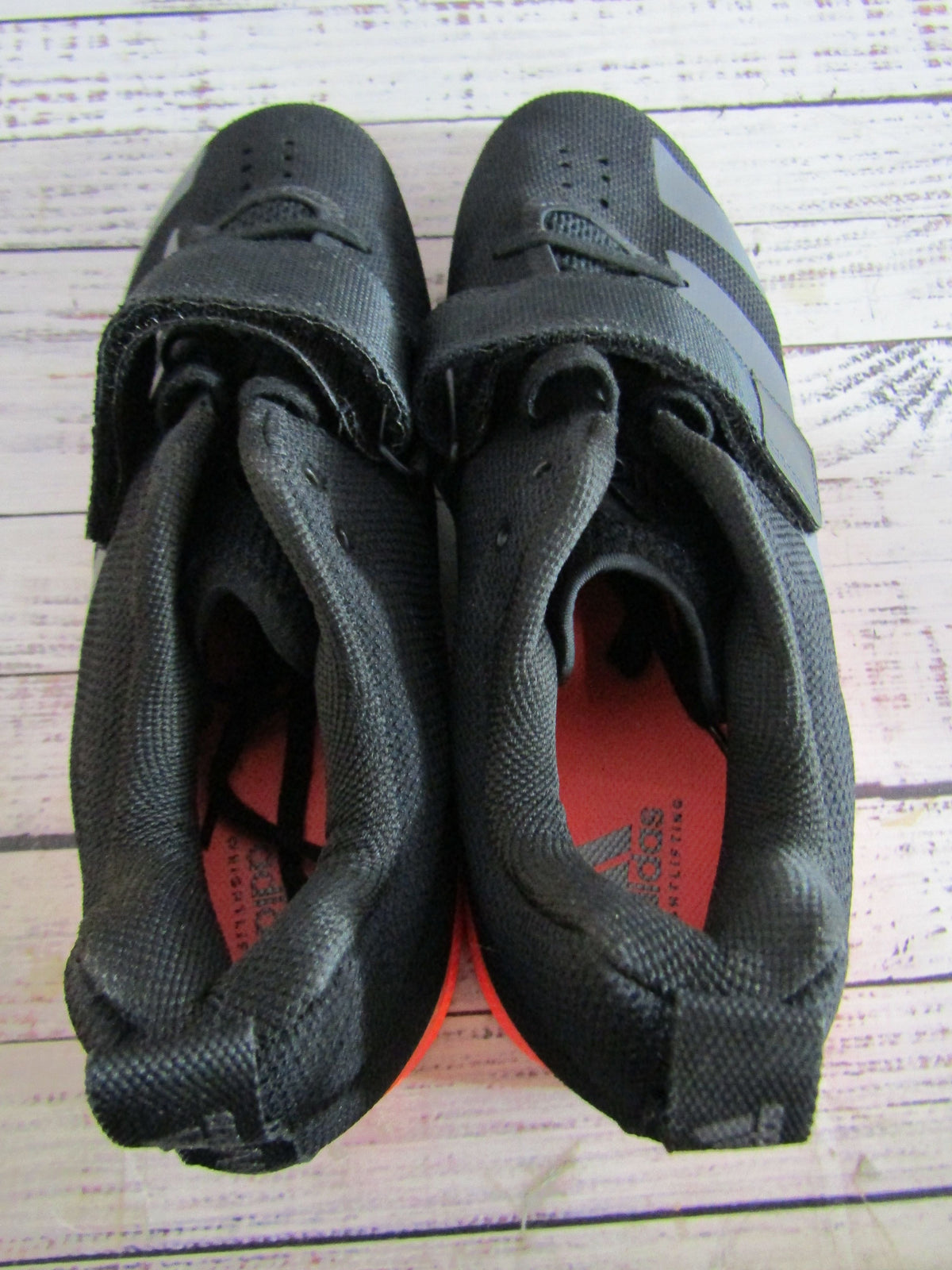 Adidas Adipower Weightlifting 2 Men's Black Signal Coral Training Sneakers G1214
