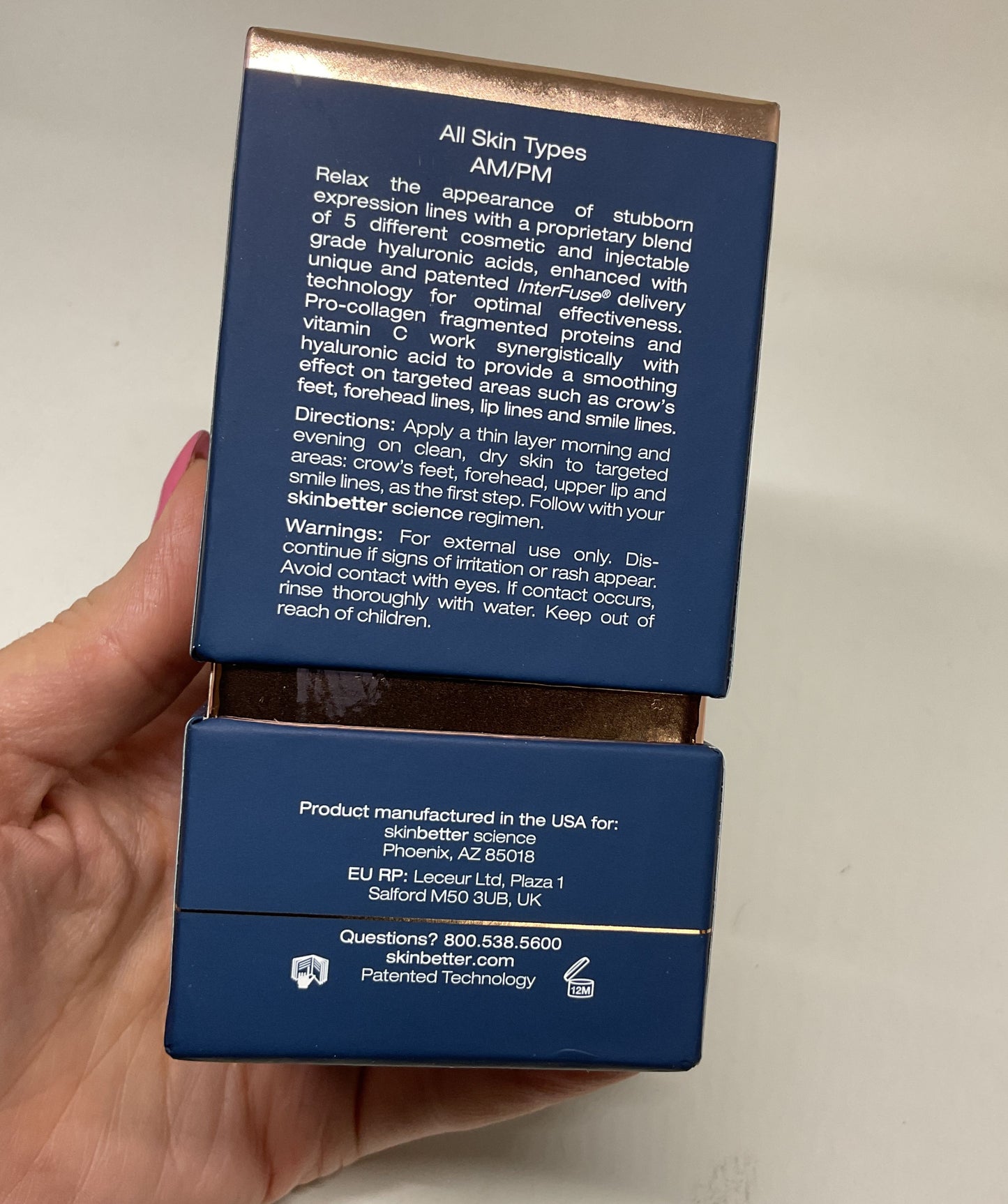 New Skinbetter Science Rejuvenate Smoothing InterFuse Intensive Treatment LINES
