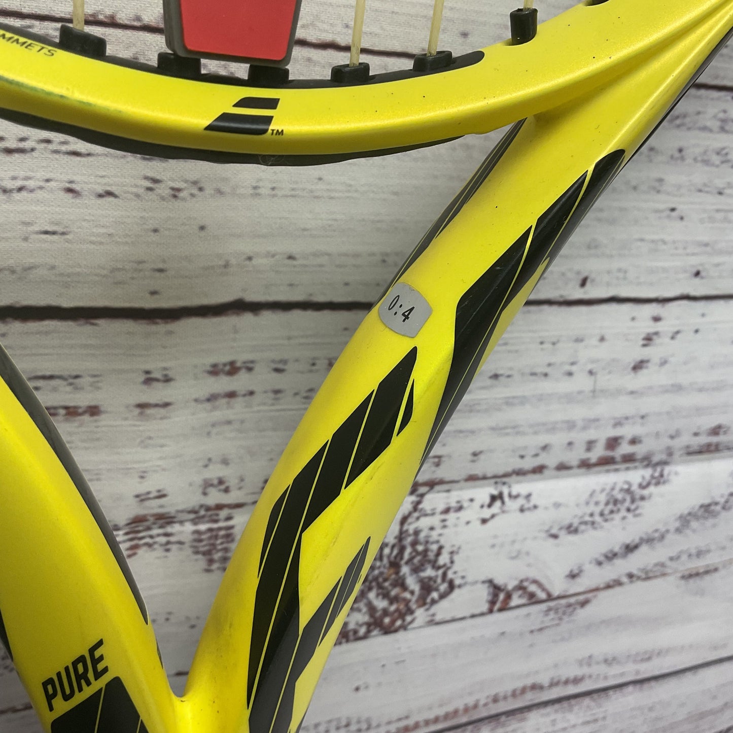 Babolat Pure Aero Jr 26 Tennis Racket Yellow Black 250g 26"x11"