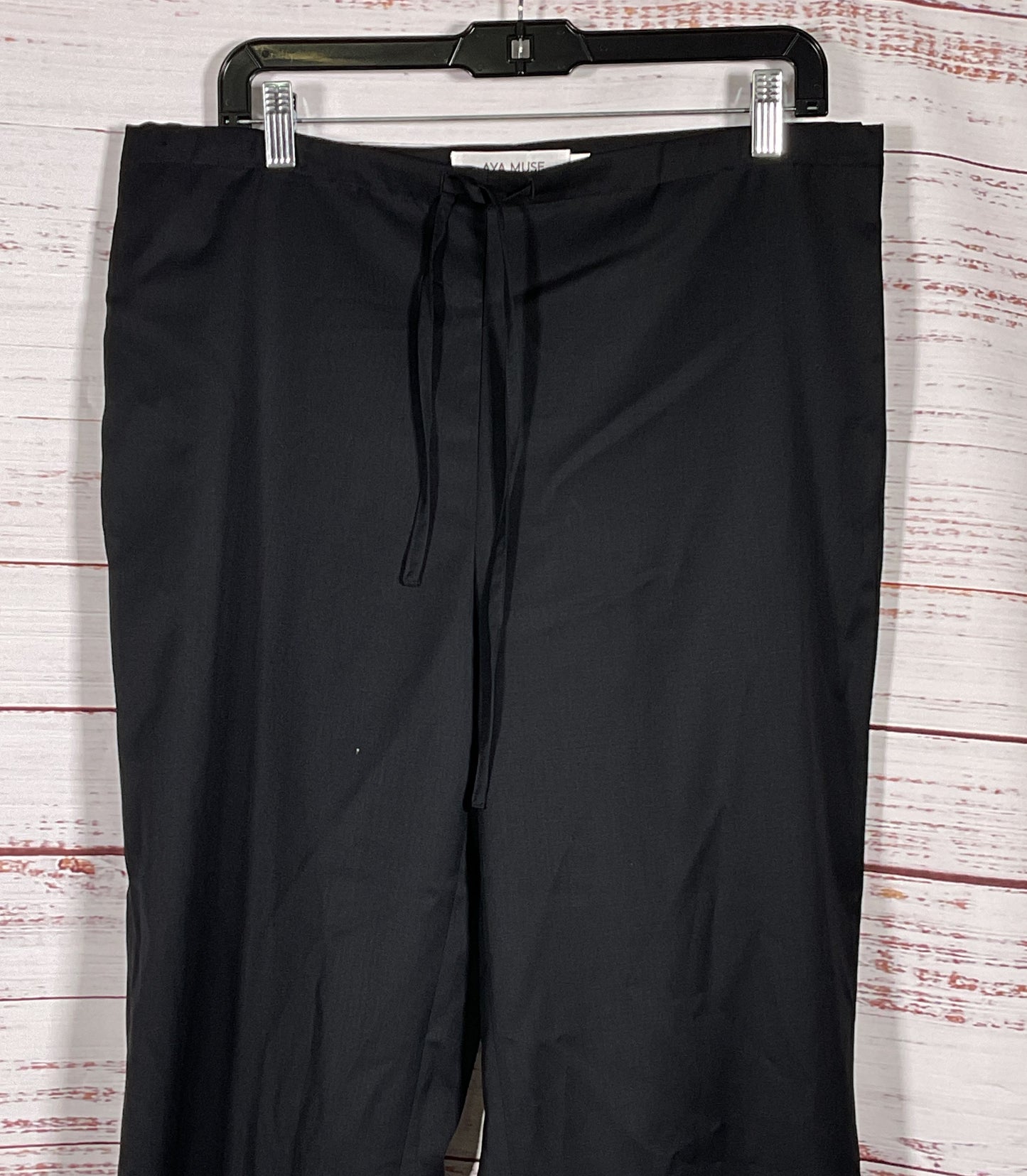 Aya Muse Drawstring Pants Black XS