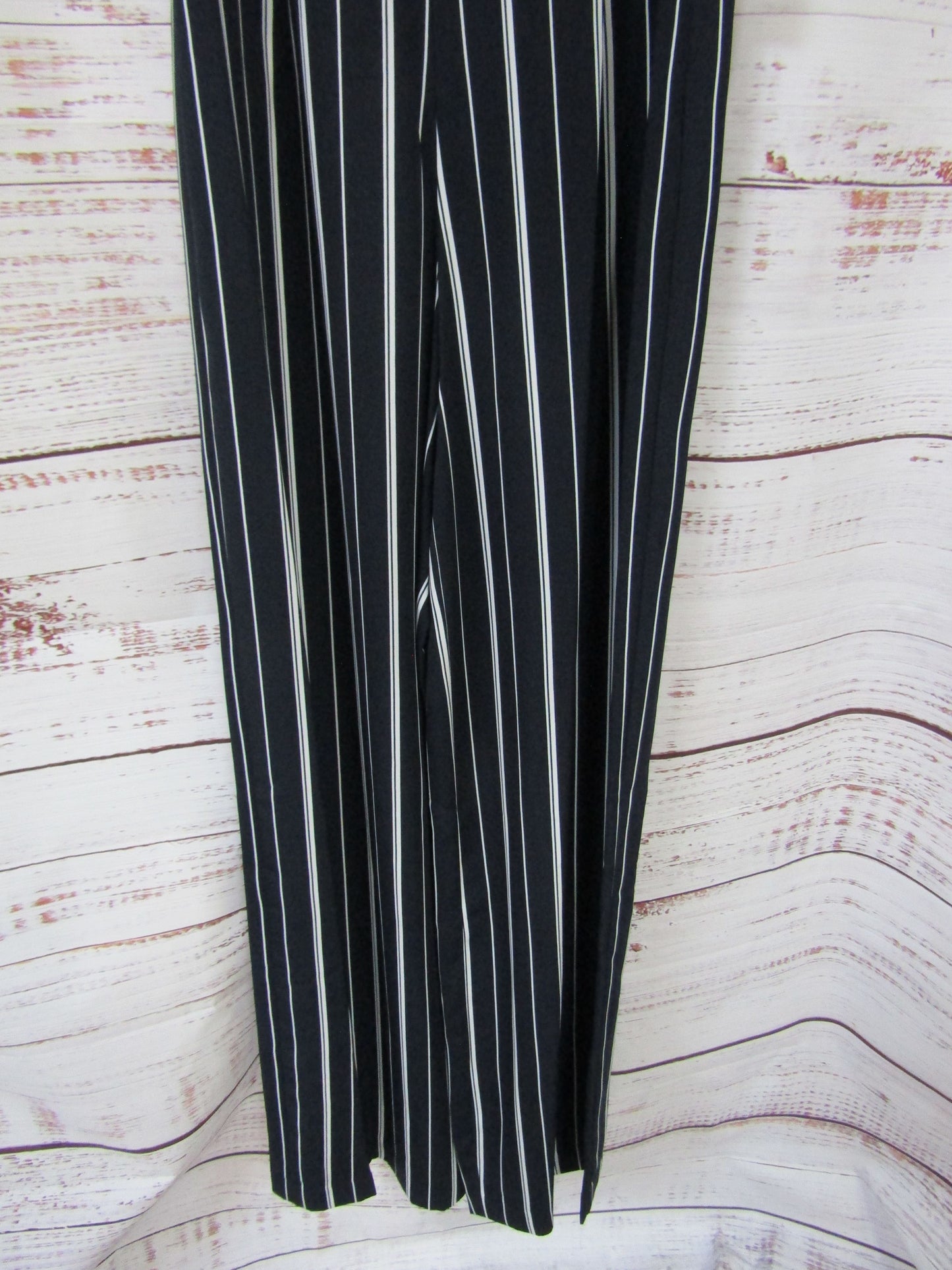 Laundry by Shelli Segal Women's Navy Blue Striped Jumpsuit Size 0