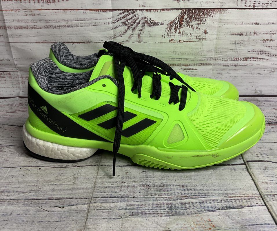 Stella McCartney x Adidas Tennis Sneakers Signal Green 11