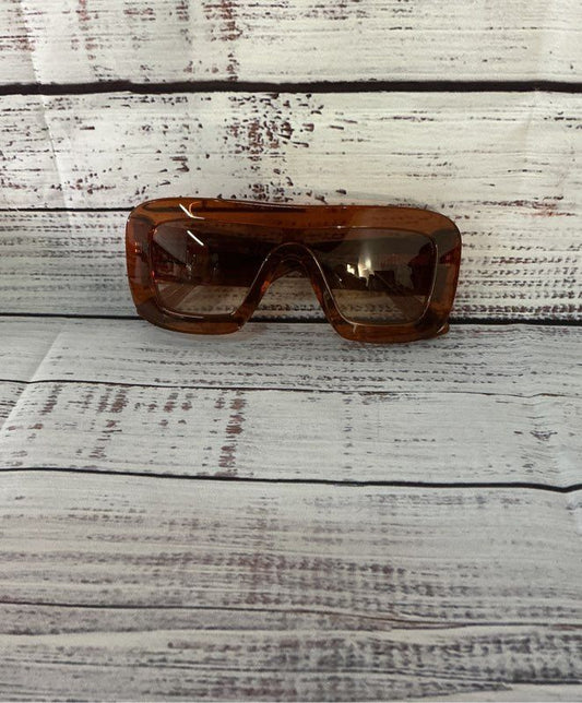 Poppy Lissiman Quaid Amber Sunglasses