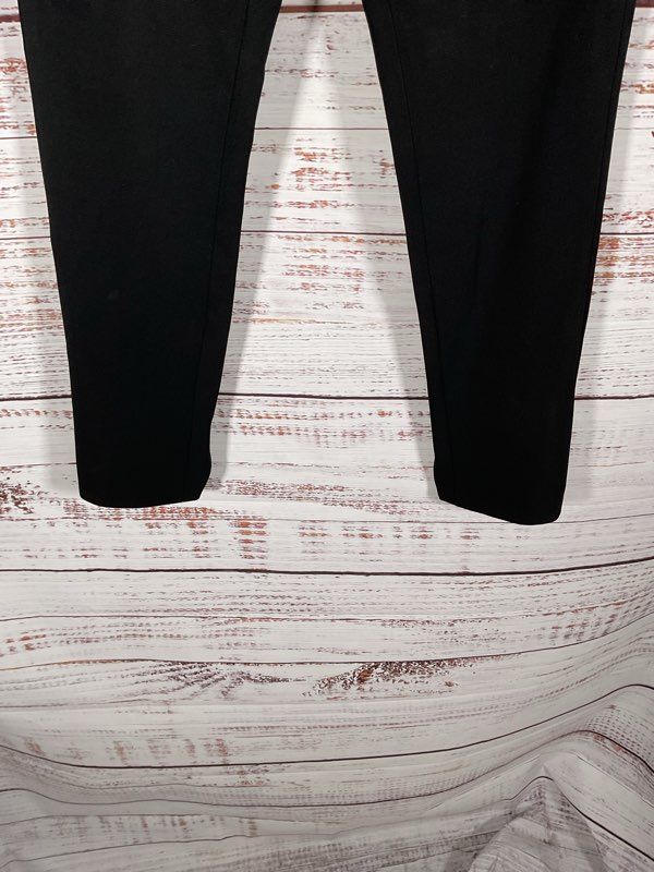 Alexander Wang Women's Black Wool Back Heel Cut Pants Size 2