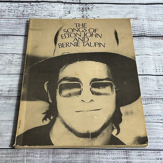 VTG "The Songs Of Elton John And Bernie Taupin" Paperback Sheet Music Collection
