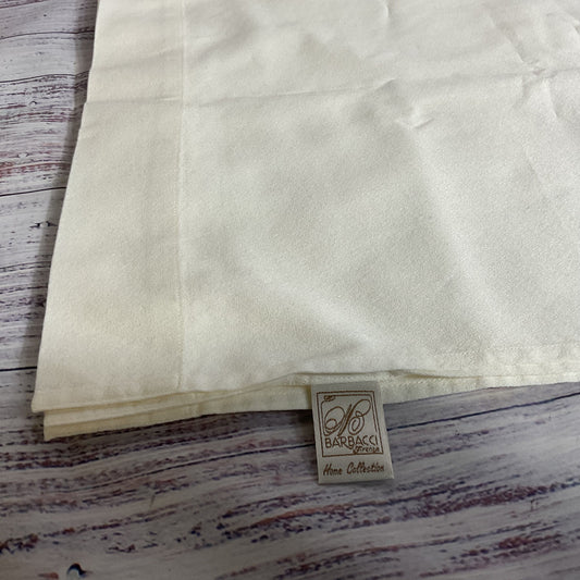 BARBACCI Firenze Home Collections Cotton Green Trim Table Mats- 15" x 19.5"