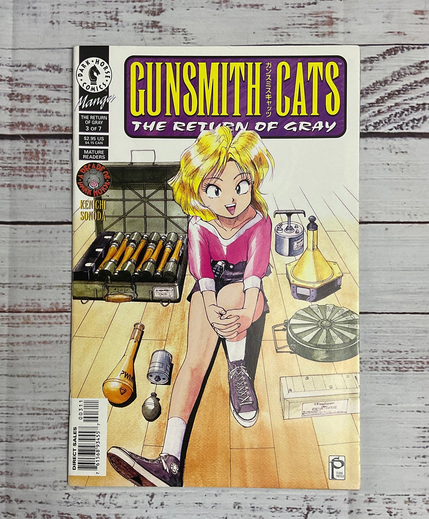 LOT 1996 *Near Mint* Gunsmith Cats: The Return Of The Gray: Kenichi Sonoda