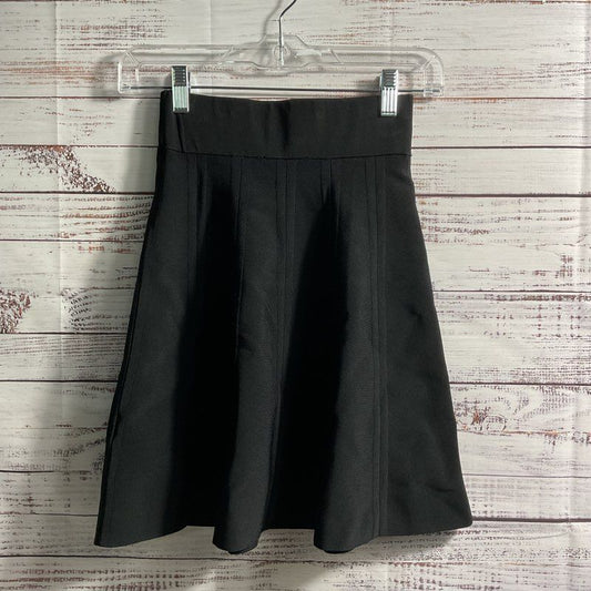 Ted Baker Black Elastic Waist Pencil Mini Skirt - Size XS