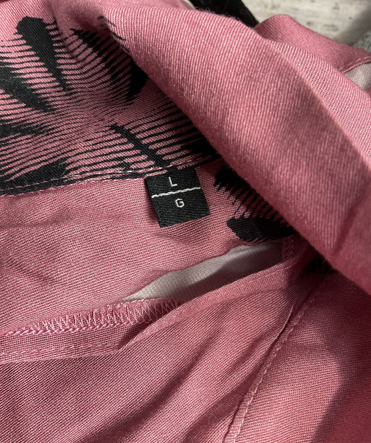 The Kooples Floral Print Shirt Pink L