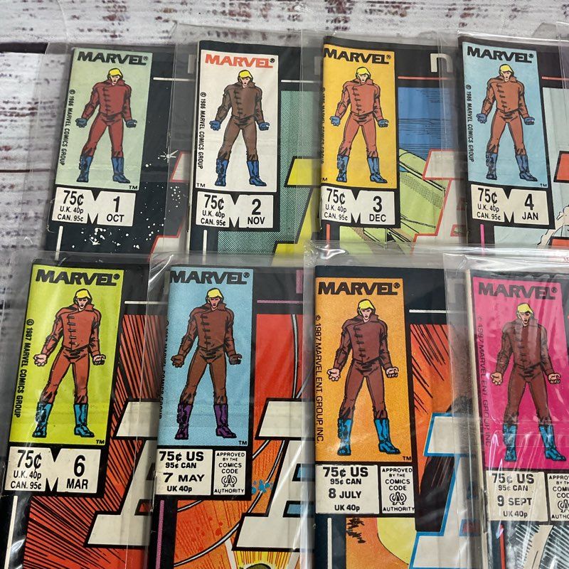 Star Brand #1-19 Marvel New Universe Full Vintage Comic Set 1987