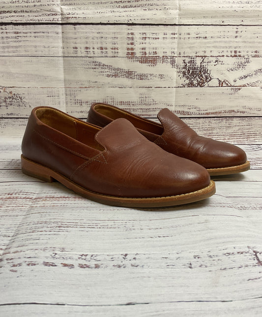 Patina Brown Slip-On Loafer Flat Women 7.5