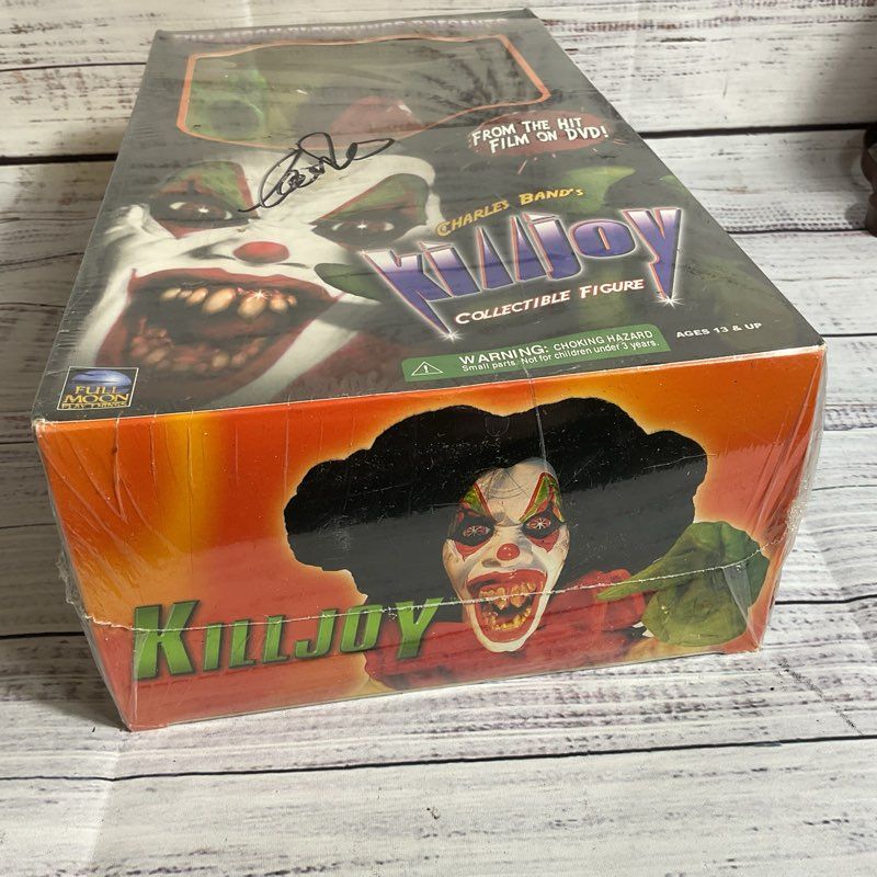 NEW Full Moon Playthings Charles Band's KILL JOY Collectible Figure (SIGNED???)