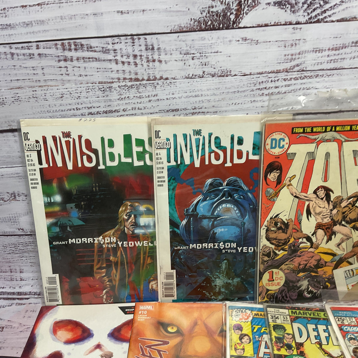 Marvel Dc Independent Lot Of 14 Mixed Vintage And Modern Comics And Magazines