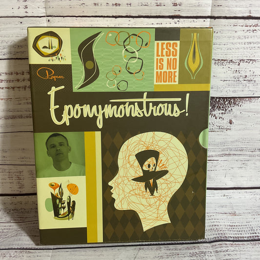Signed RAGNAR Less Is No More EPONYMONSTROUS with Slipcase- GREAT CONDITION