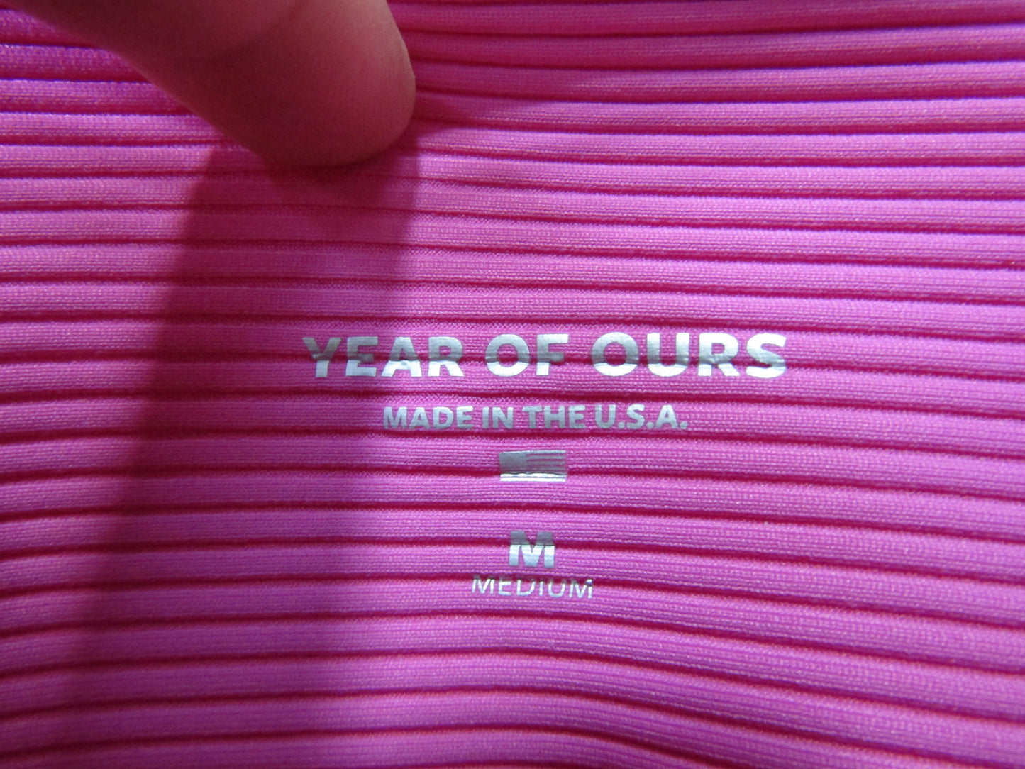 Year of Ours Rose Violet Outdoor Leggings Size M